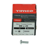 TIMCO Machine Screw PZ3 PAN Zinc