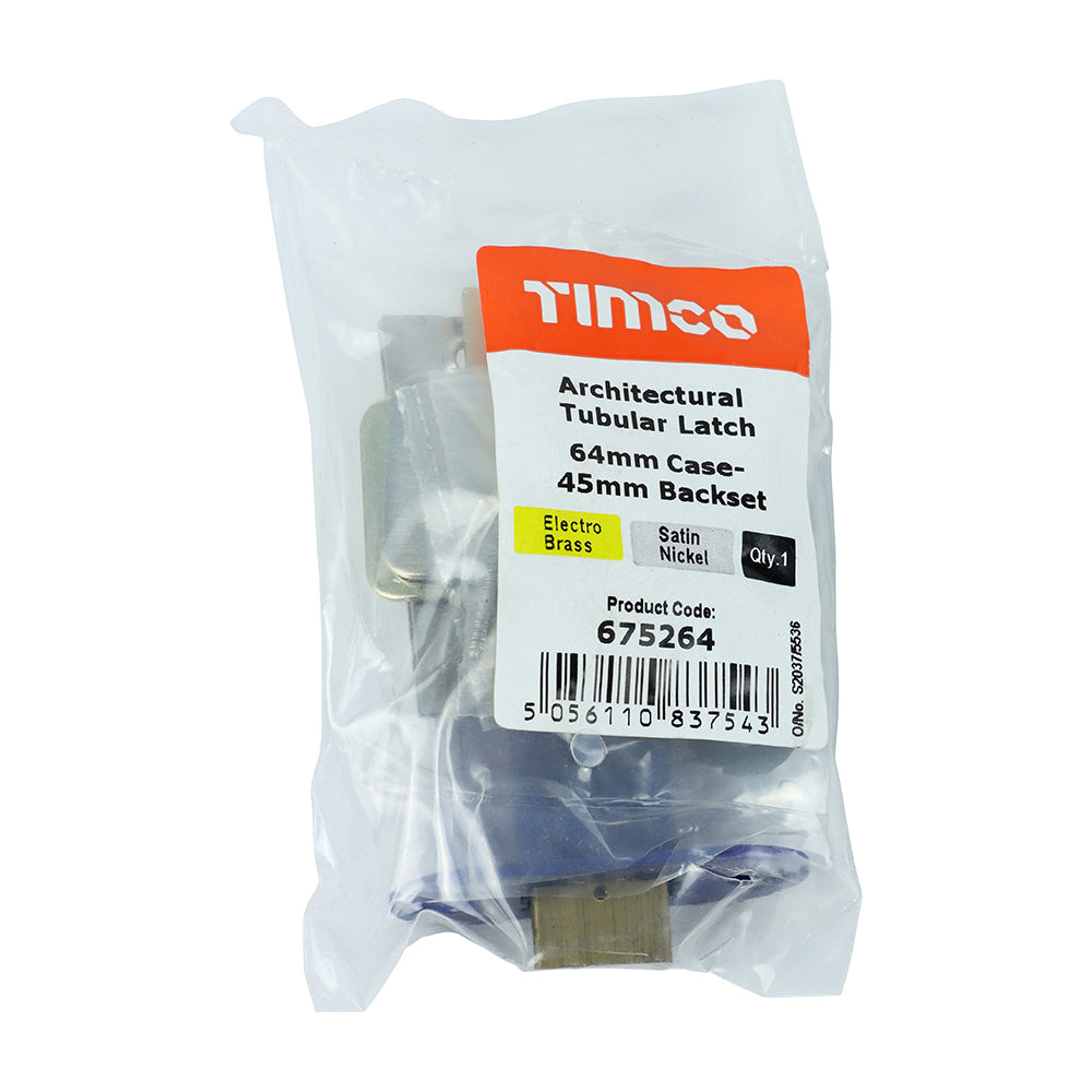 TIMCO Arch Tubular Latch EB & SN