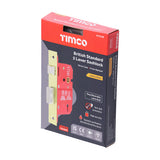 TIMCO 5 Lever BS CE Sashlock E.Brass