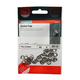 TIMCO Surface Screw Cups - Nickel