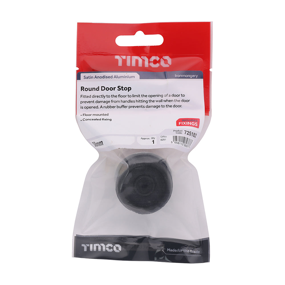 TIMCO Shielded Round Door Stop SAA