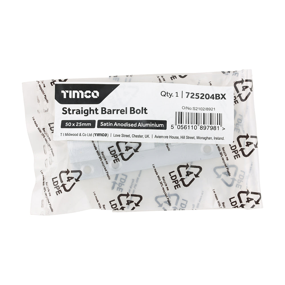 TIMCO Str. Barrel Bolt