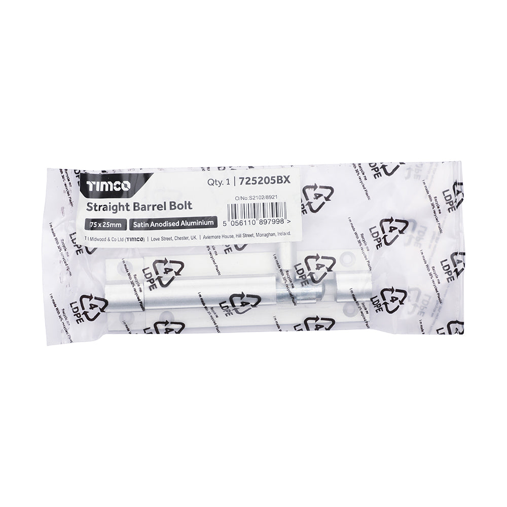 TIMCO Str. Barrel Bolt