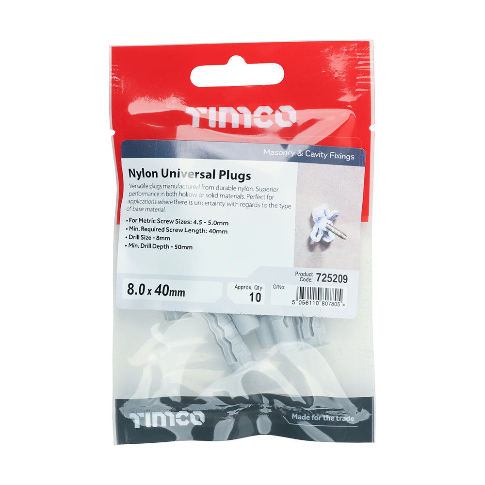TIMCO Nylon Universal Plug