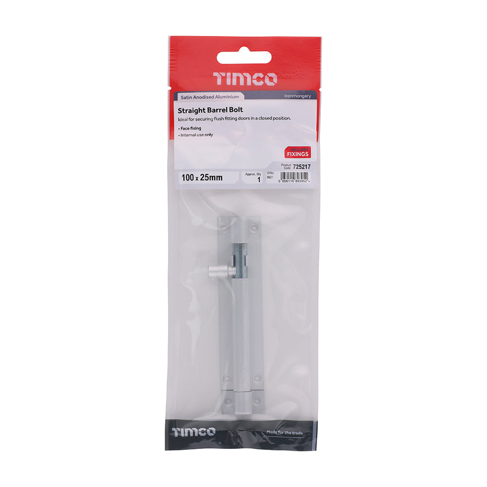 TIMCO Str. Barrel Bolt