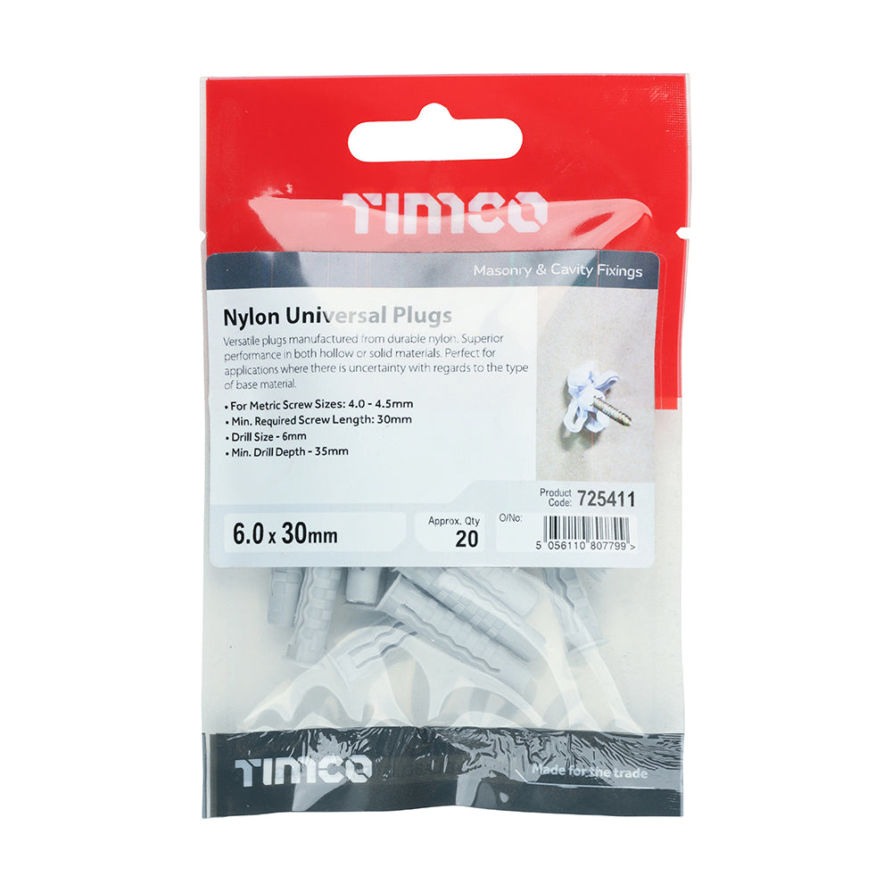 TIMCO Nylon Universal Plug