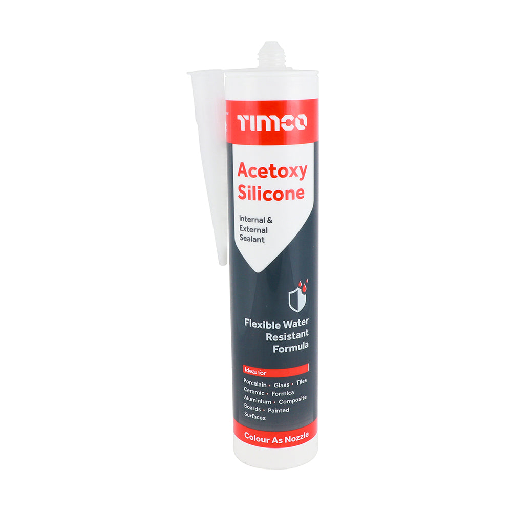 TIMCO Acetoxy Silicone - Clear