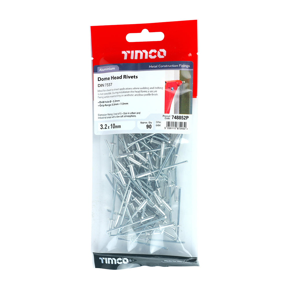 TIMCO Rivets Dome Head