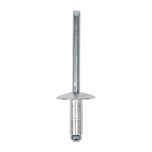TIMCO Rivets Flange Head Aluminium