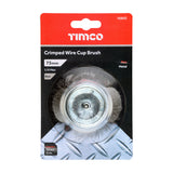 TIMCO Drill Crimp Wire Cup Brush