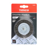 TIMCO Drill Crimp Wire Wheel Brush