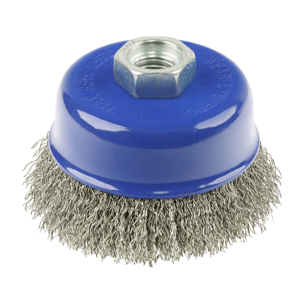 TIMCO Grinder Crimp SS Cup Brush