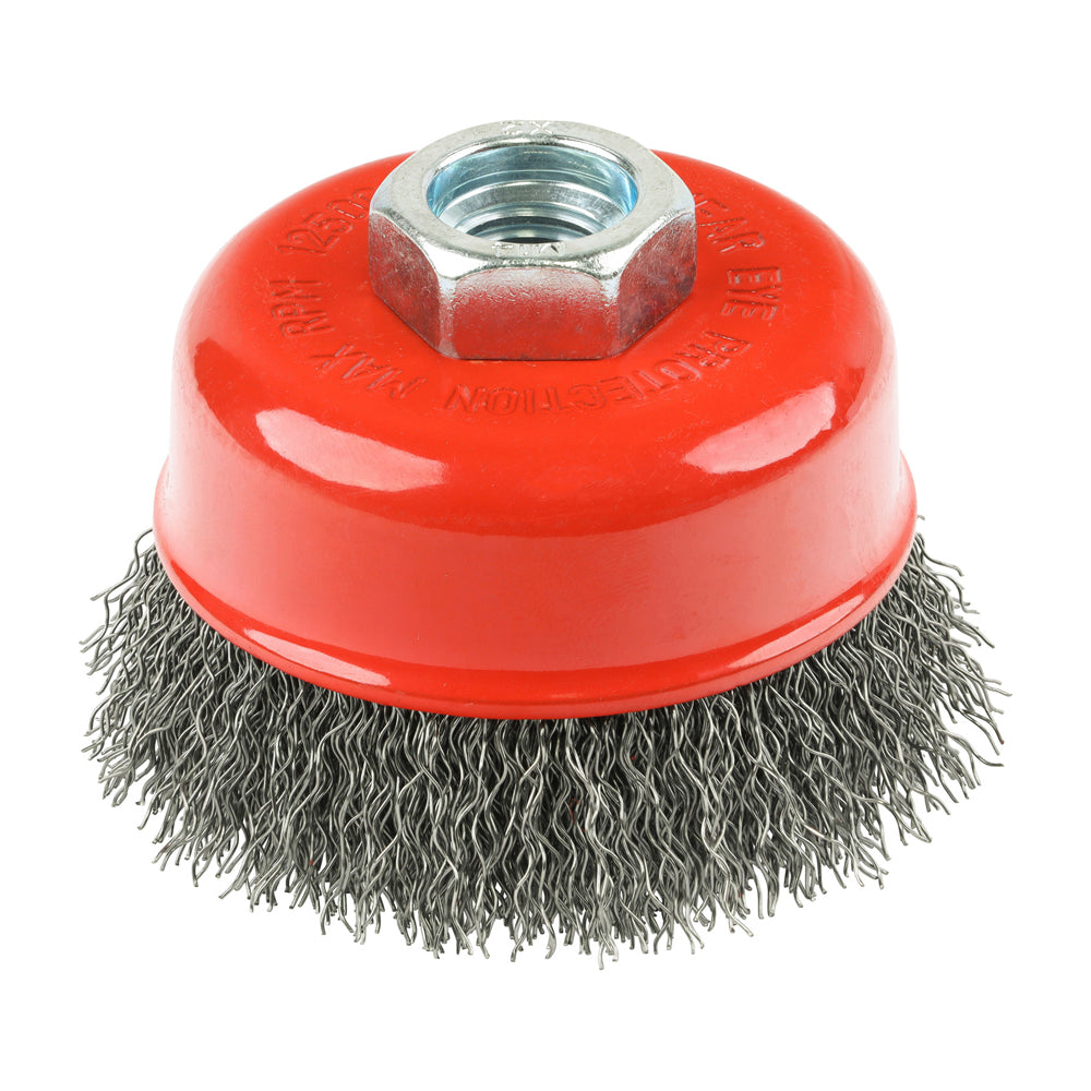 TIMCO Grinder Crimp Wire Cup Brush
