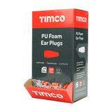 TIMCO PU Foam Ear Plugs BOX