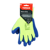 TIMCO Warm Grip Glove Latex Crinkle