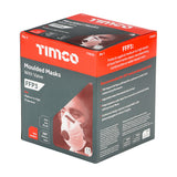 TIMCO FFP3 Moulded Mask - Valved