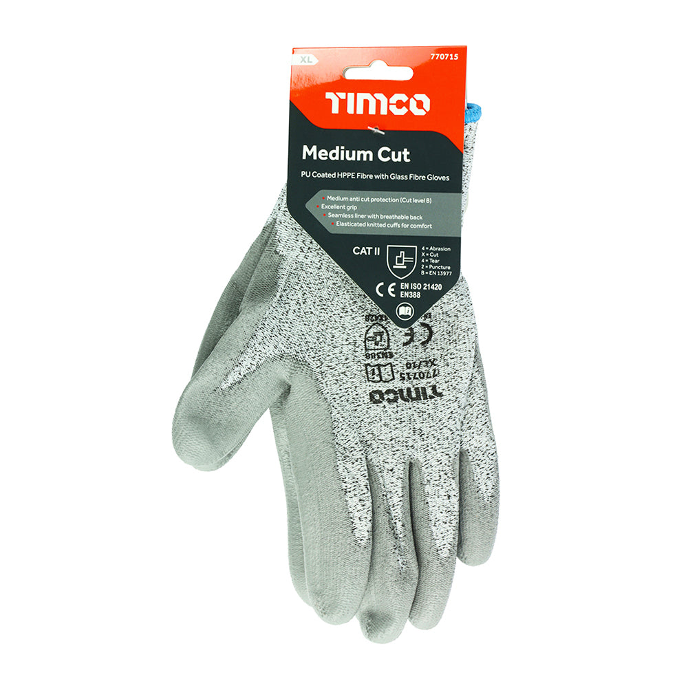 TIMCO Medium Cut B Glove PU