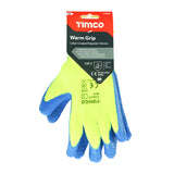 TIMCO Warm Grip Glove Latex Crinkle