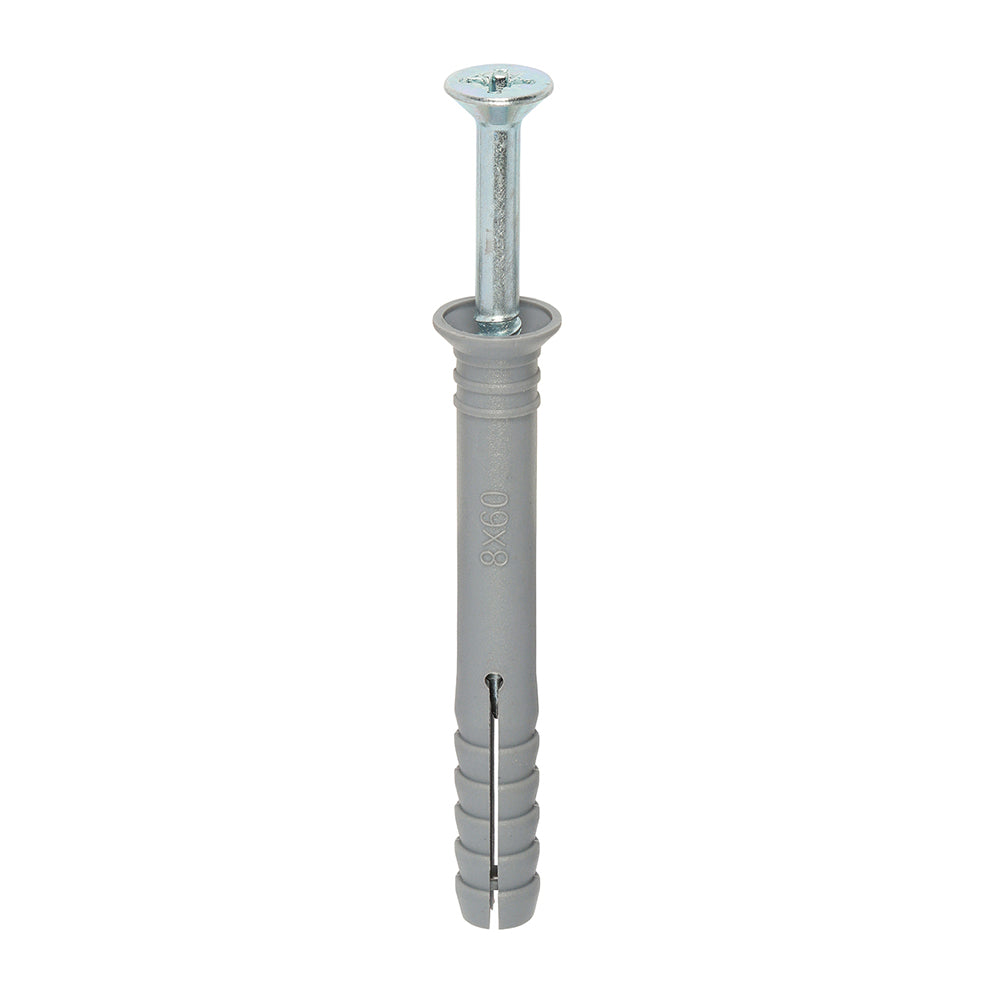 TIMCO Nylon Hammer Fixing - BZP