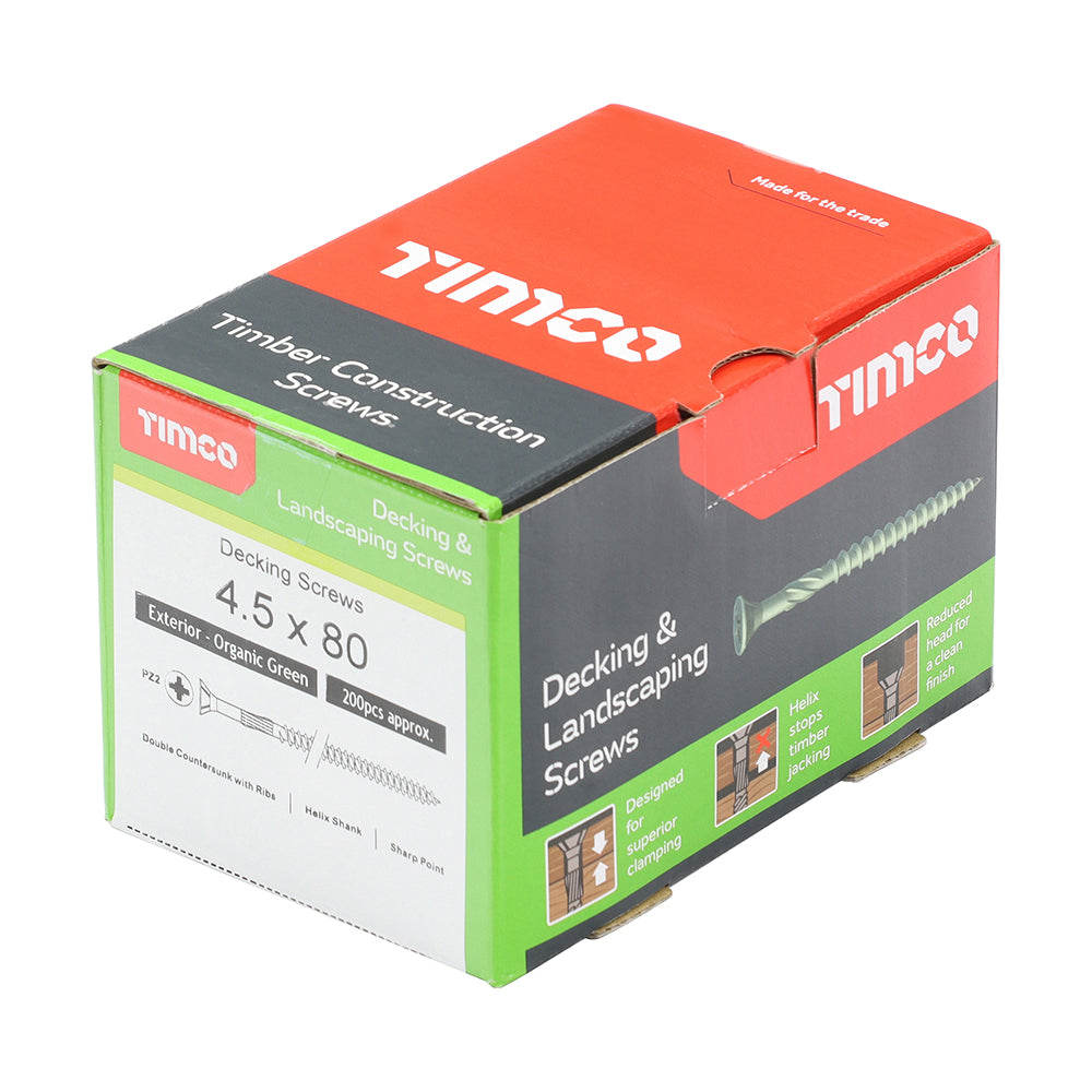 TIMCO Decking Screw PZ2 - Green