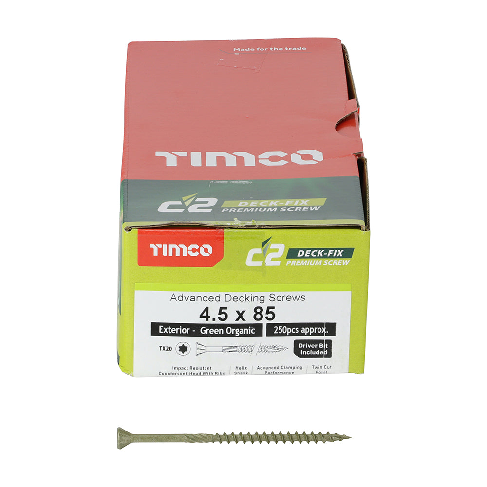TIMCO C2 Deck-Fix TX CSK GRN