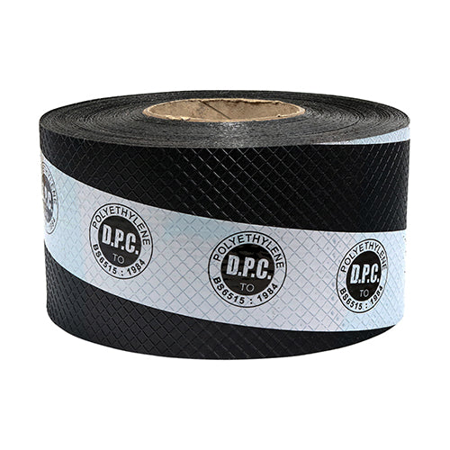 TIMCO Damp Proof Course - Black - 100mm x 30m