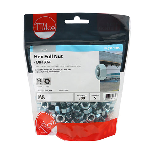 TIMCO Hex Nut DIN 934