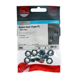 TIMCO Nylon Nut Type P DIN 982 BZP
