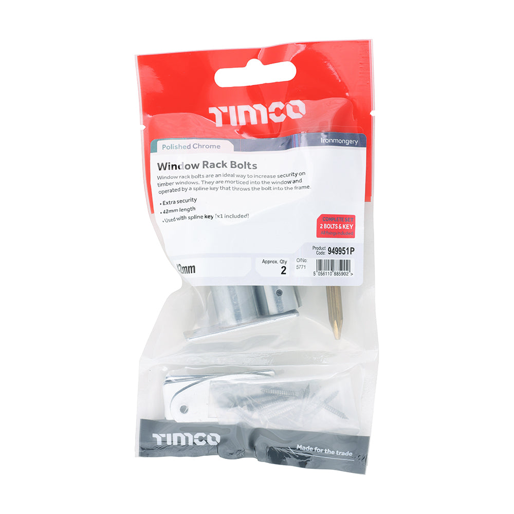 TIMCO Window Rack Bolts