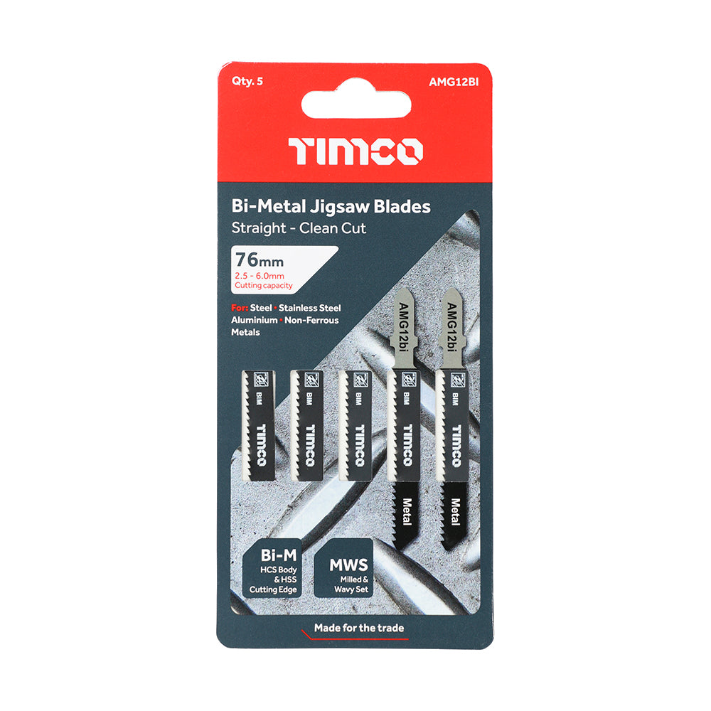 TIMCO Bi-Met Jigsaw Blade for Metal