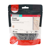 TIMCO Oval Nail - Bright
