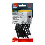 TIMCO Brown Plastic Plug
