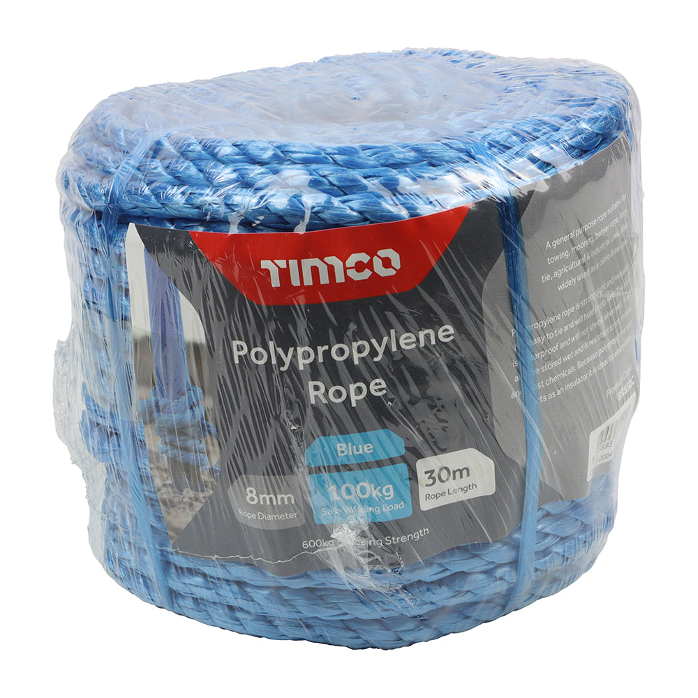 TIMCO Blue Poly Rope - Coil