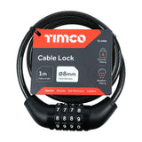 TIMCO Combination Cable Lock