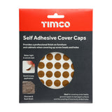 TIMCO Adhesive Caps Natural Walnut