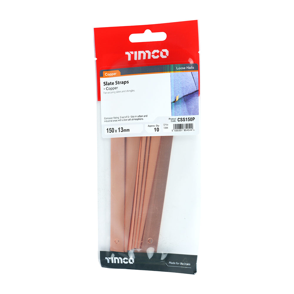 TIMCO Slate Straps - Copper