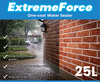 BIOKIL AquaDry ExtremeForce Masonry Water Repellent – 25L
