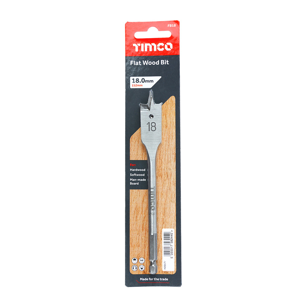 TIMCO Flat Wood Bit
