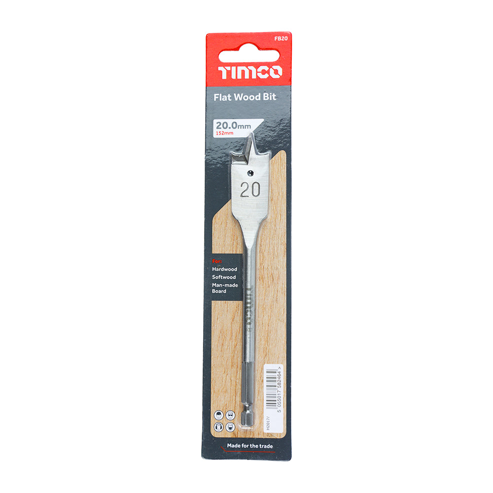 TIMCO Flat Wood Bit