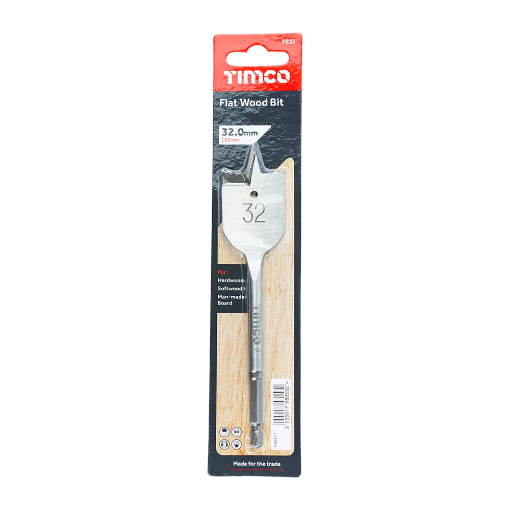 TIMCO Flat Wood Bit