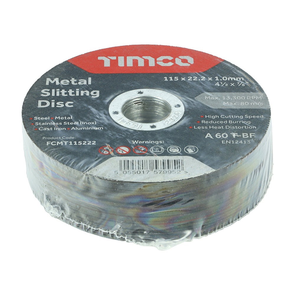 TIMCO Metal Slitting Discs