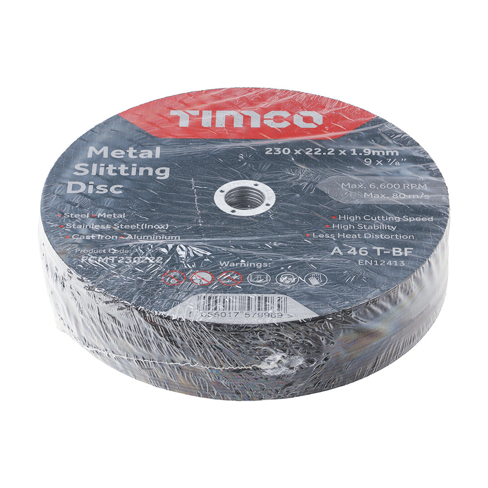 TIMCO Metal Slitting Discs
