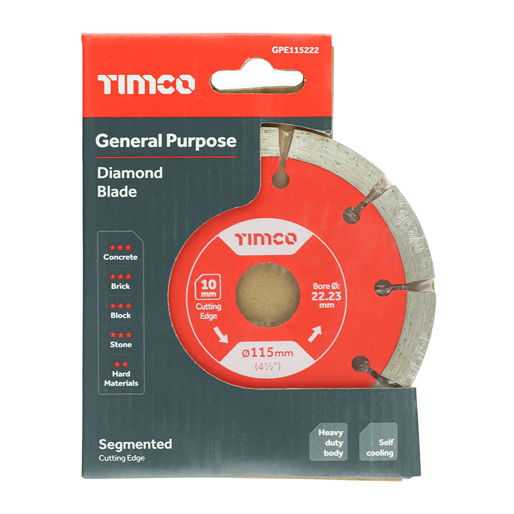 TIMCO GP Diamond Blade Seg