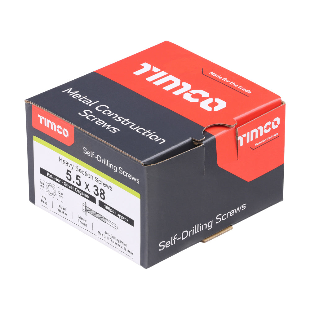 TIMCO Hex Screw S/DRILL No5 EXT