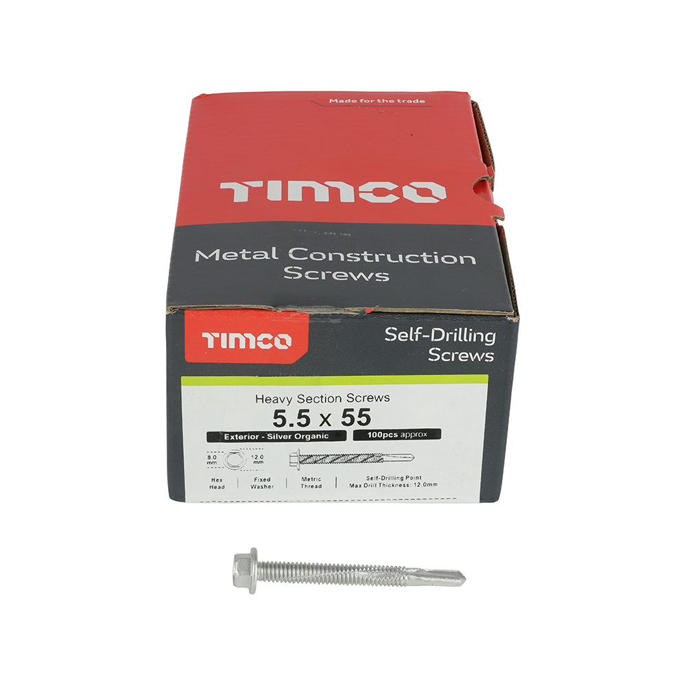 TIMCO Hex Screw S/DRILL No5 EXT