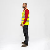 TIMCO Hi-Vis Executive Vest Yellow