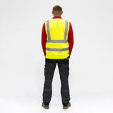 TIMCO Hi-Vis Executive Vest Yellow