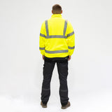 TIMCO Hi-Vis Fleece Jacket Yellow
