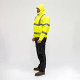 TIMCO Hi-Vis Bomber Jacket Yellow