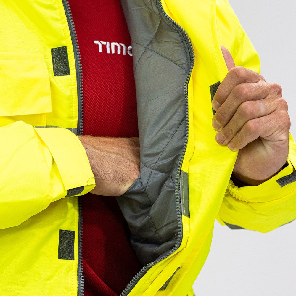 TIMCO Hi-Vis Bomber Jacket Yellow